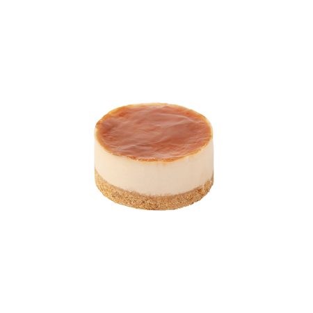 چیز کیک کارامل تک‌نفره